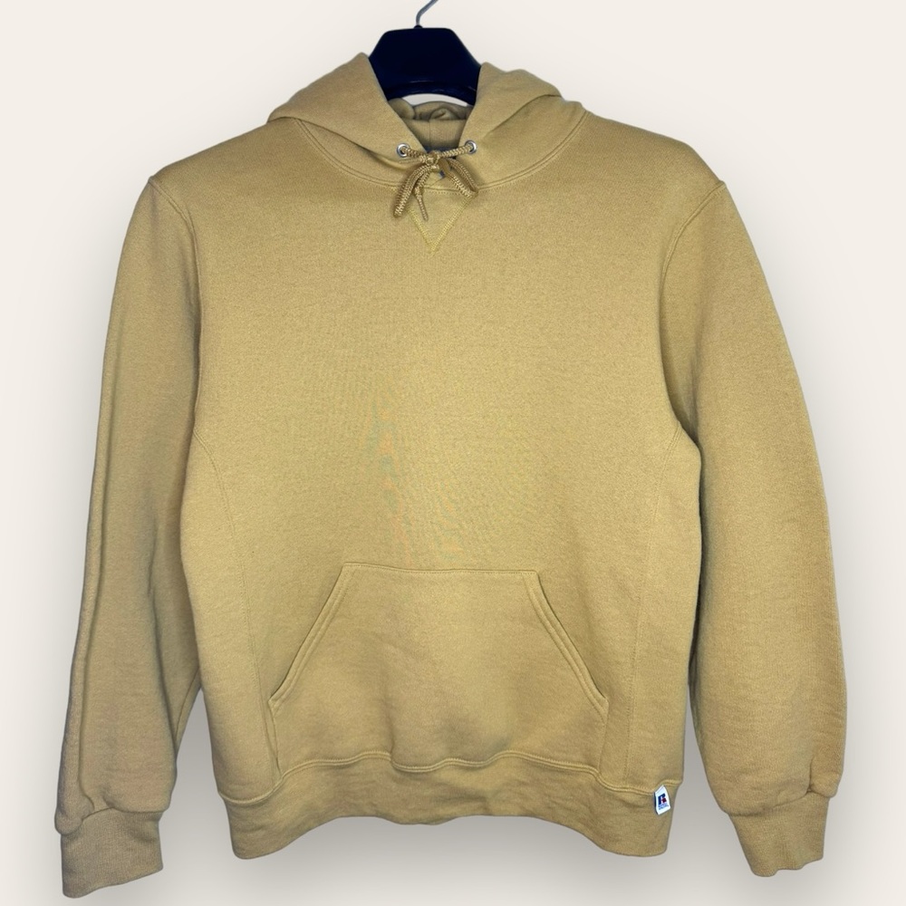 Russell Athletic Vintage 90s Tag Sand Brown Hoodie
Tagged M